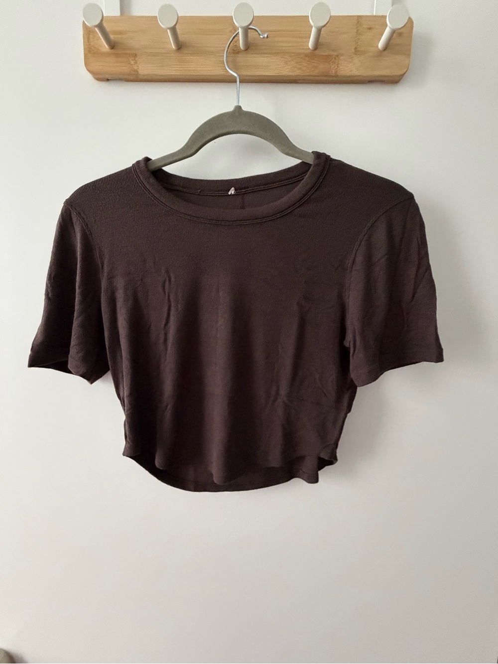 lululemon Espresso Hold Tight short sleeve